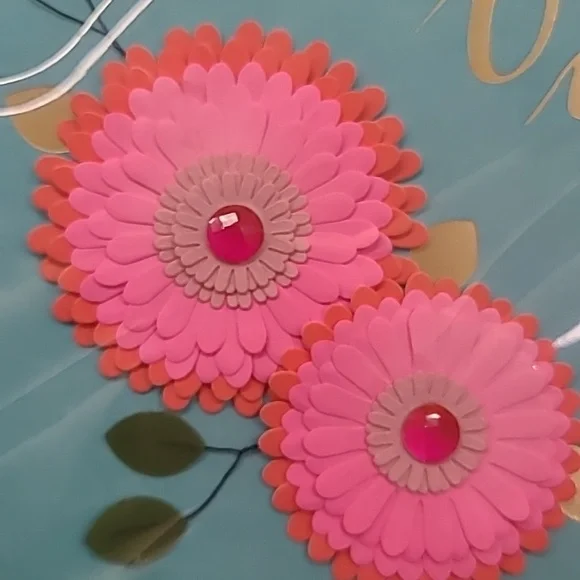 Papyrus Blank Flower "For You" Card - Picture 2 of 7